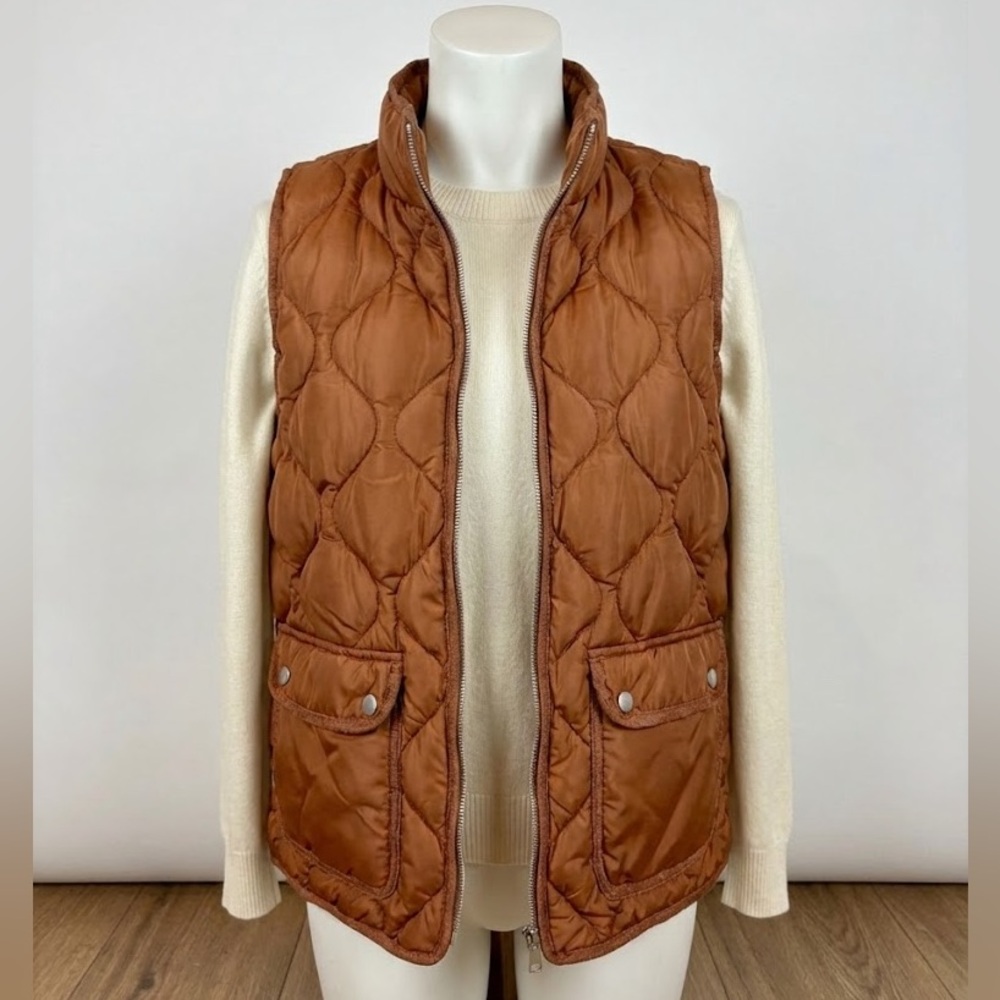 Thread & Supply Quilted Puffy Vest, Women’s Size S